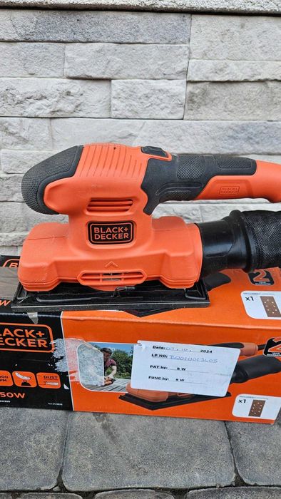 Szlifierka oscylacyjna Black+Decker BEW220 150W