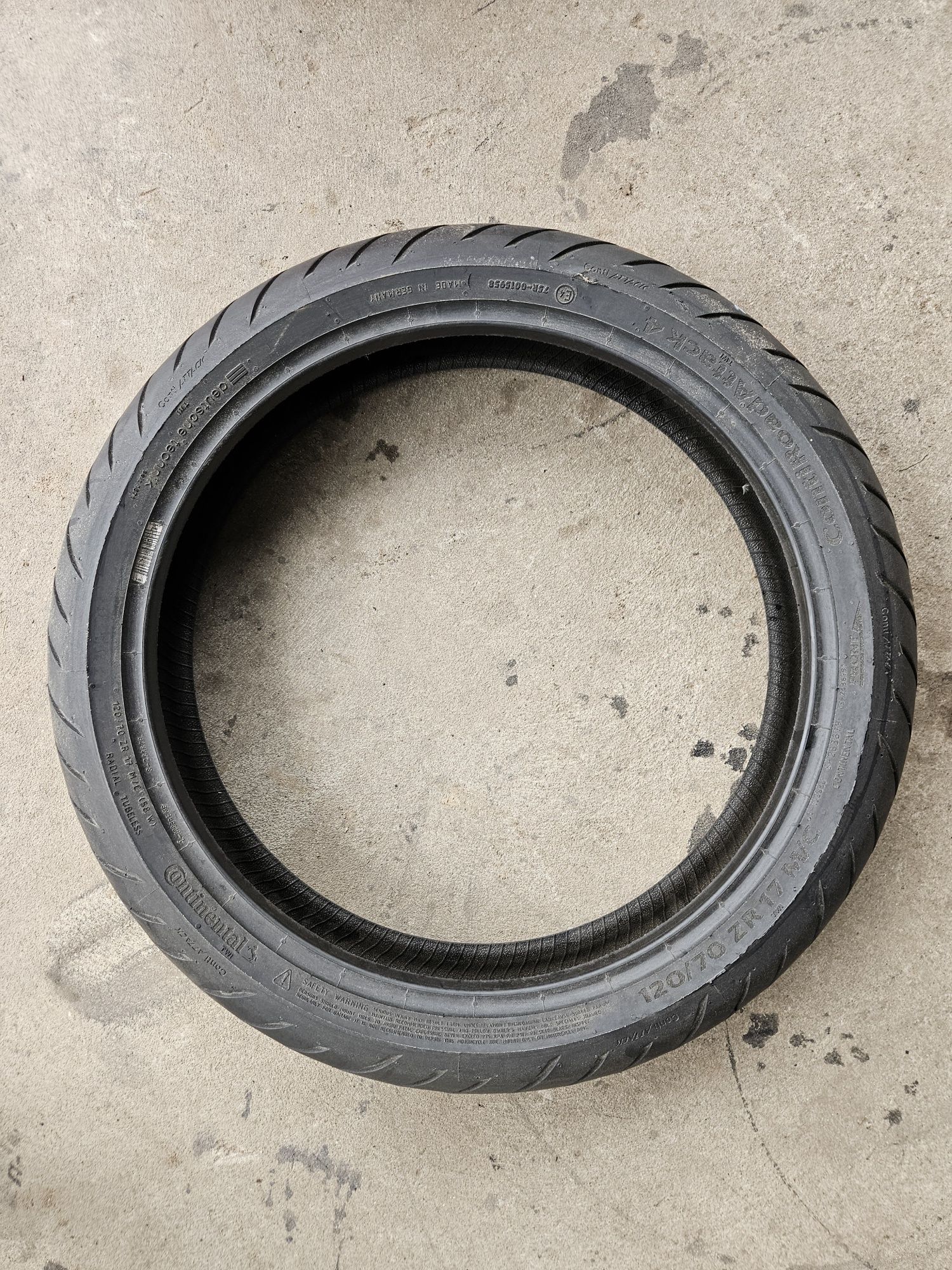 Continental ContiRoadAttack 120/70R17 Dot 0223 Nr 1294