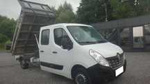 Renault Master  LIFT MASTER doka wywrotka duży kiper brygadówka dubel kabina 7-os 2015