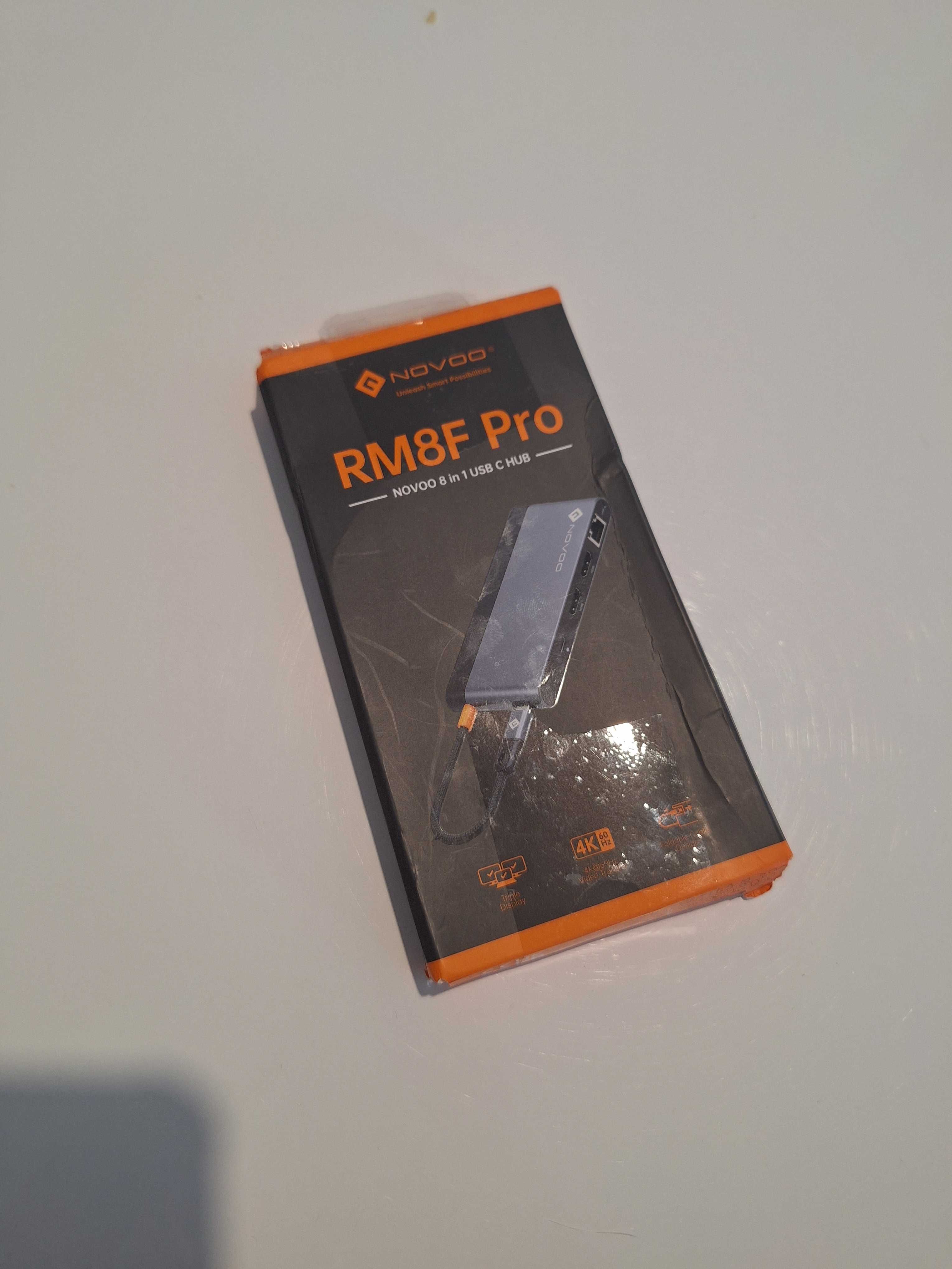 Stacja dokująca 8w1 novoo adapter