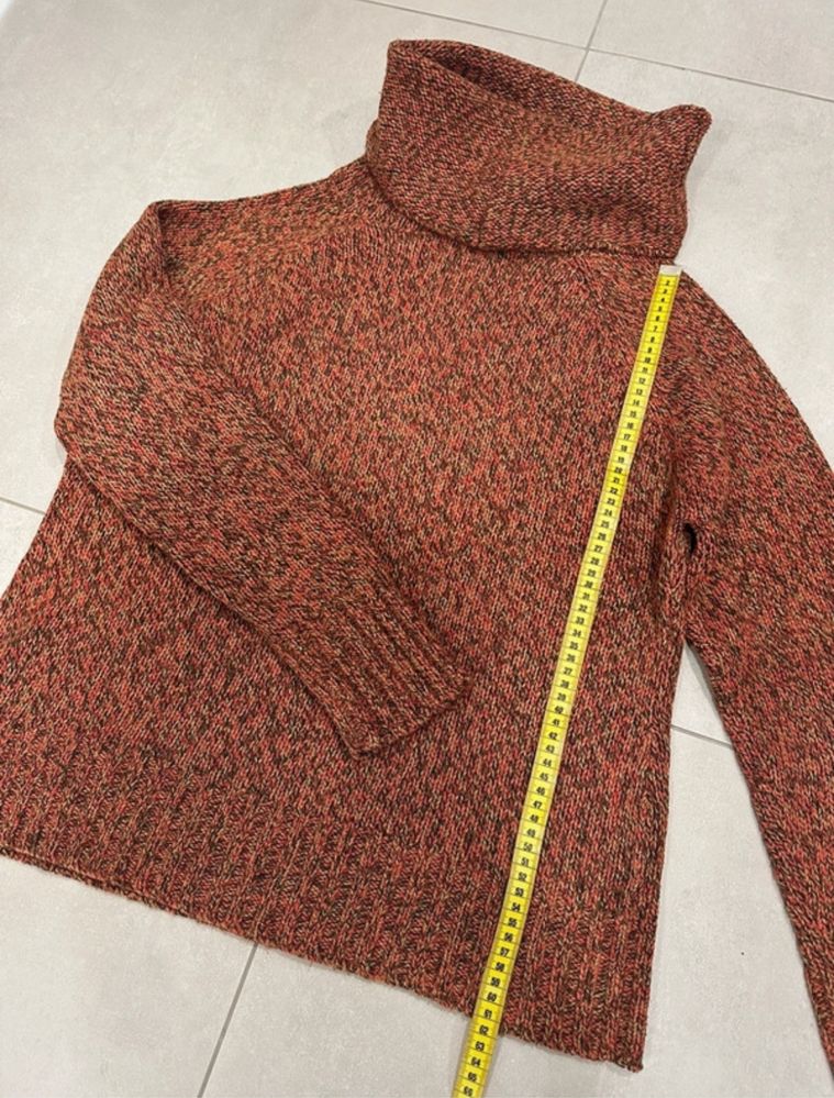 Sweter golf ciepły idealny na zimę oversize XXXL