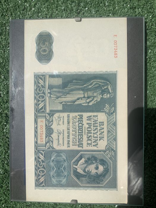 Banknot 50 Złotych 1941r., Kraków Bank Emisyjny w Polsce