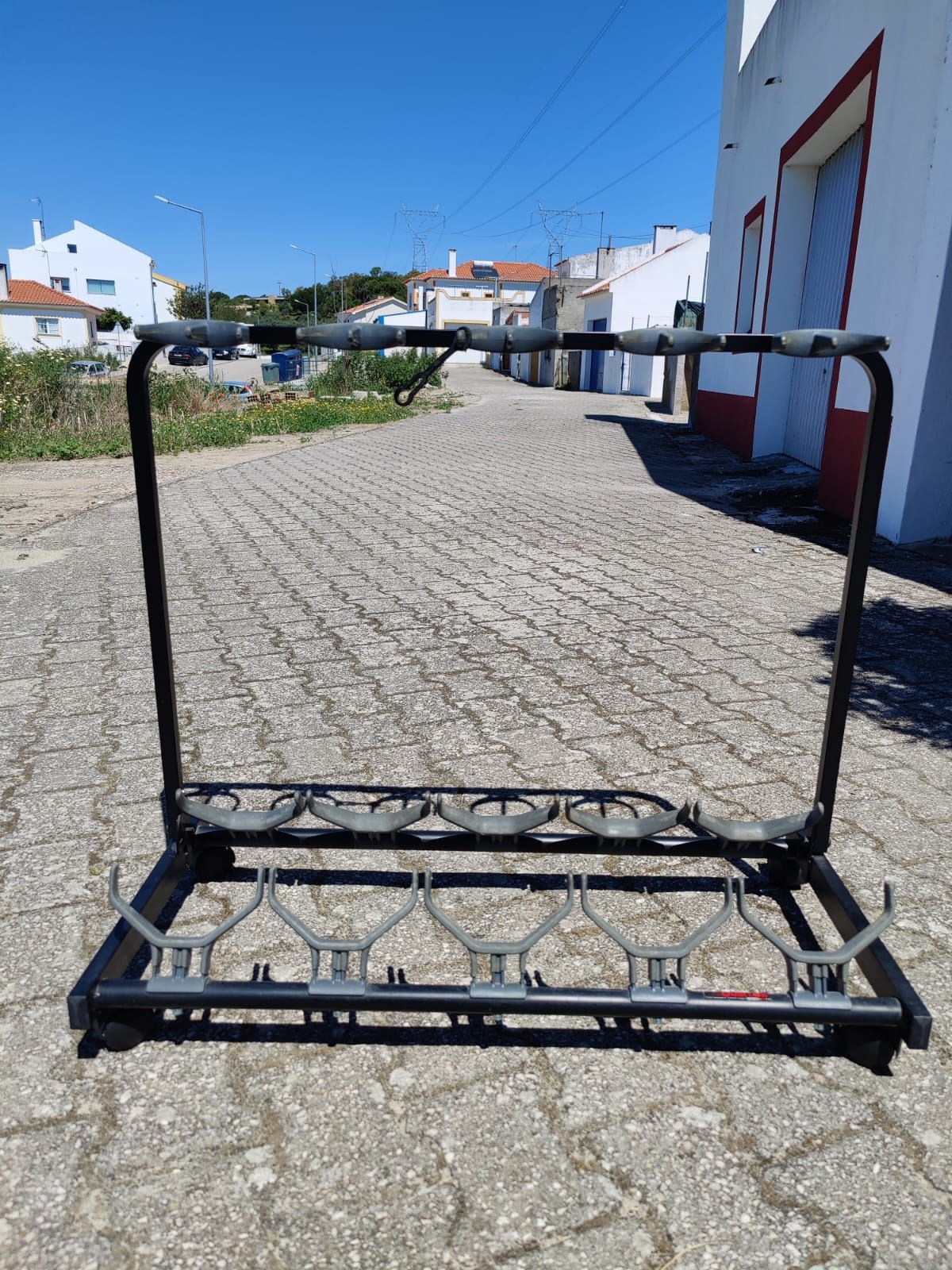 Rack para 5 guitarras - usado mas em bom estado