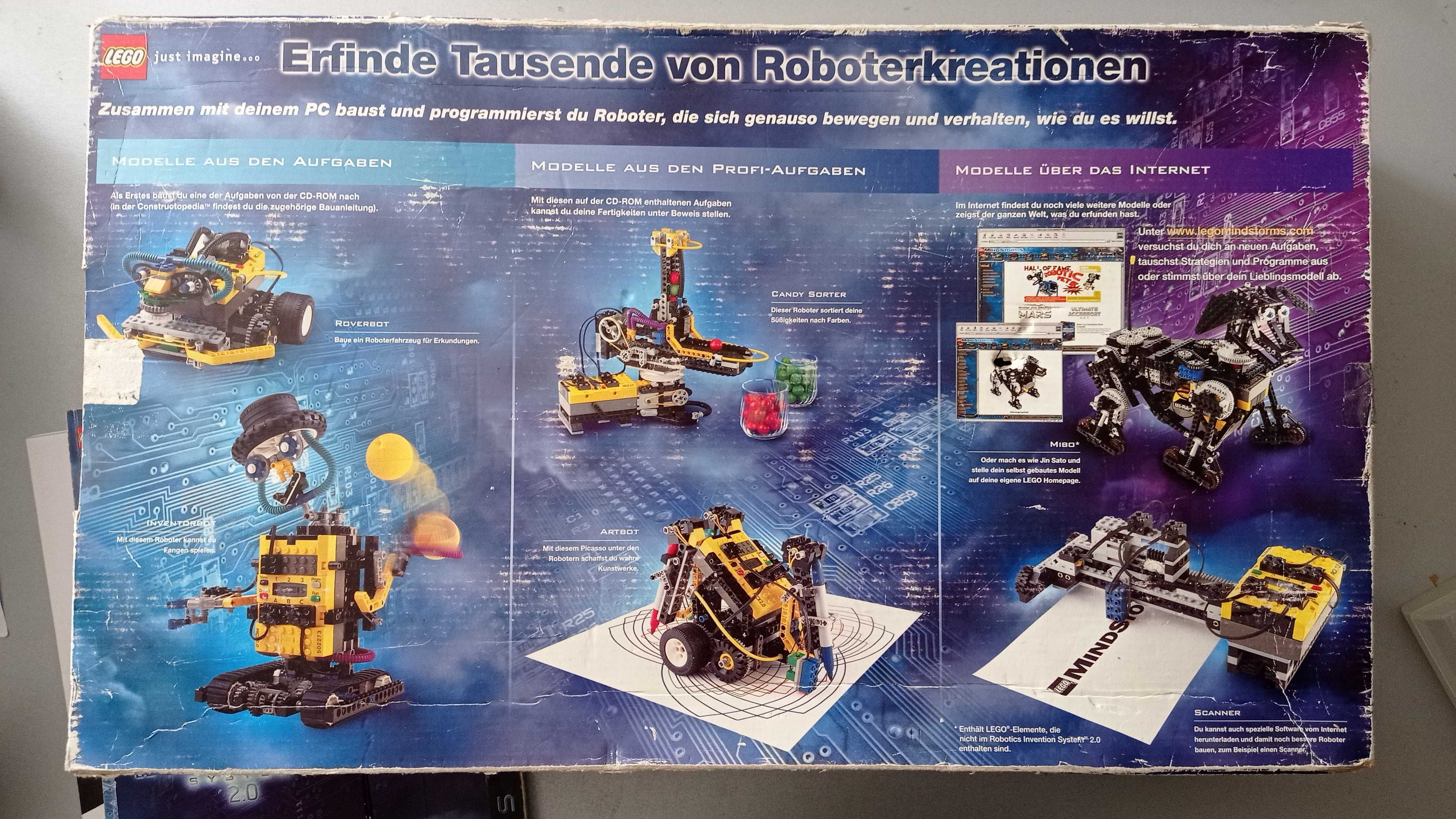 Lego Mindstorm 3804 Robotics Invention System V2.0