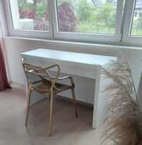 Toaletka Malm Ikea biała biurko