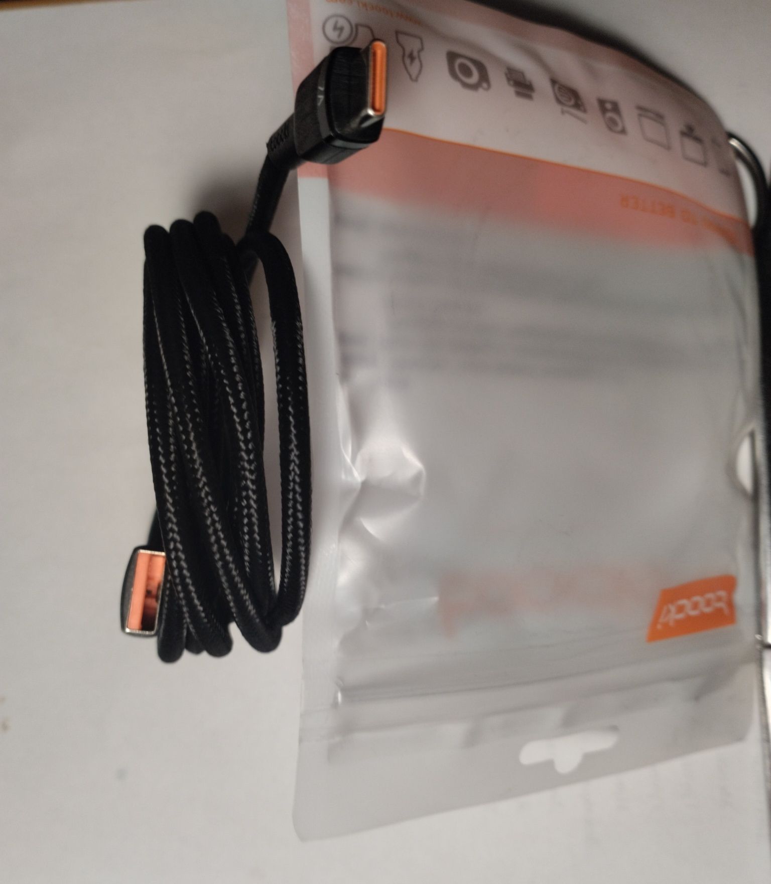 Кабель Type-C на USB A  40W, Fast charge довжина 2,0м