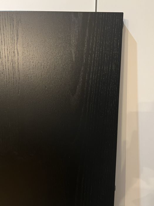 IDÅSEN Blat, czarny, 160x80 cm