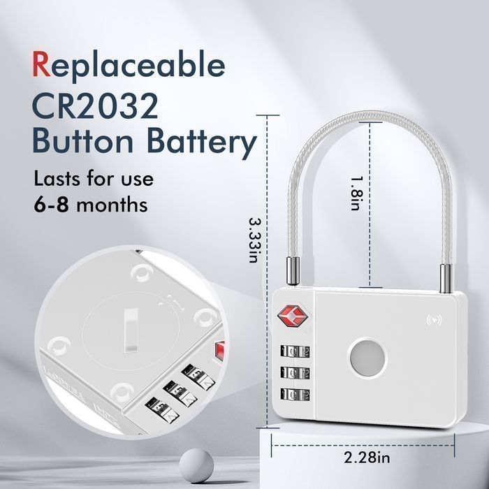 MiLi Lokalizator GPS Bluetooth Tracker HD-P16-L (Apple only) kłódka