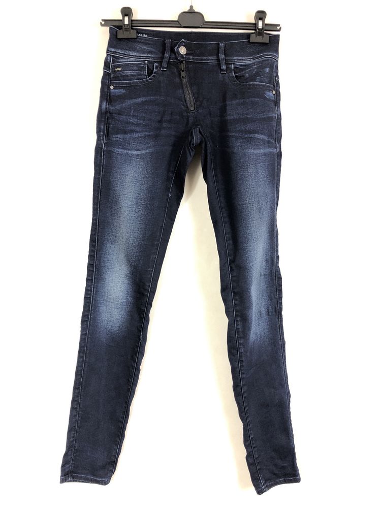 G-Star Raw Lynn Zip Mid Skinny roz. W26 L32 damskie dżinsy