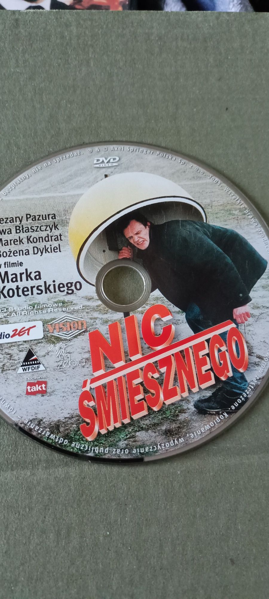 Film DVD Nic śmiesznego z 2003 r