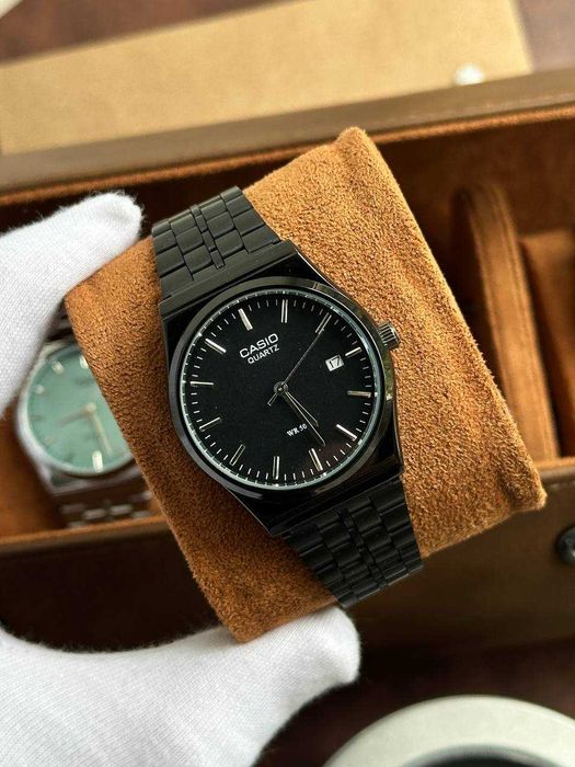 Годинник Casio MTP-B145 total black | Часы наручные vc 01 | Касио A159