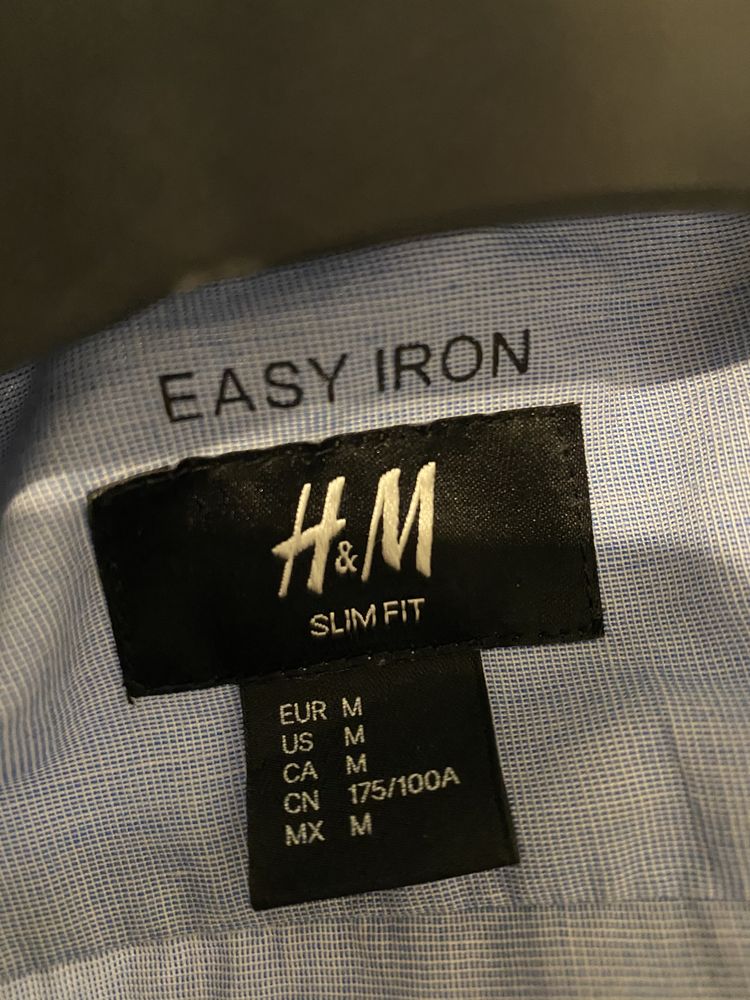 Błękitna koszial H&M r. M stan idealny