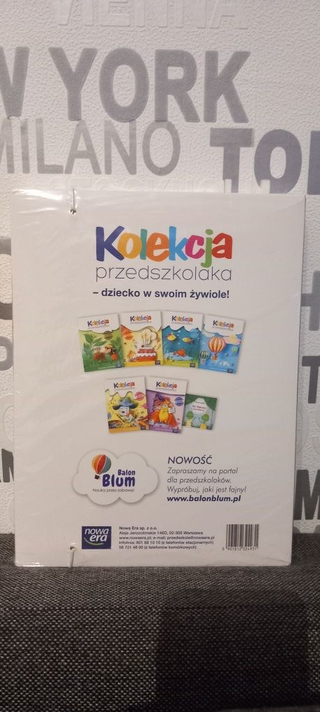 Kolekcja przedszkolaka czterolatki