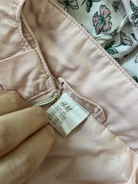 Kurtka kurteczka plaszczyk dla dziewczynki 68 hm rozowy
