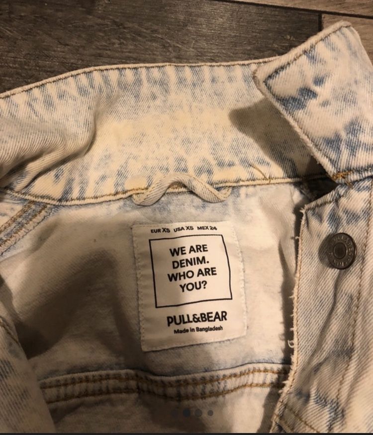 Kurtka dzinsowa Pull-Bear