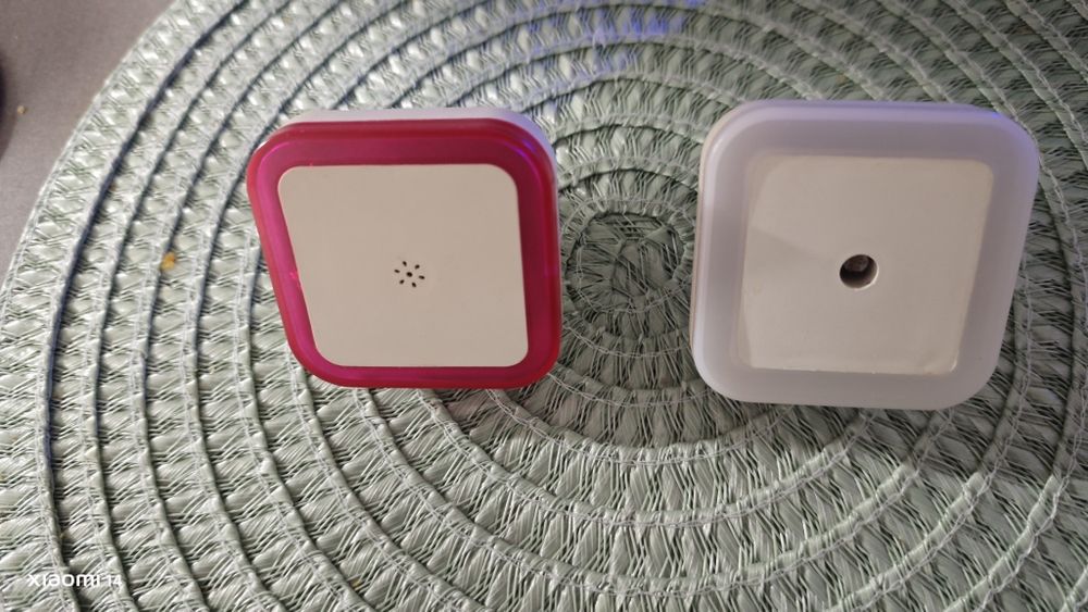 2 lampki nocne, ambient cool light
