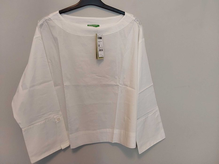 Blusa Branca Benetton