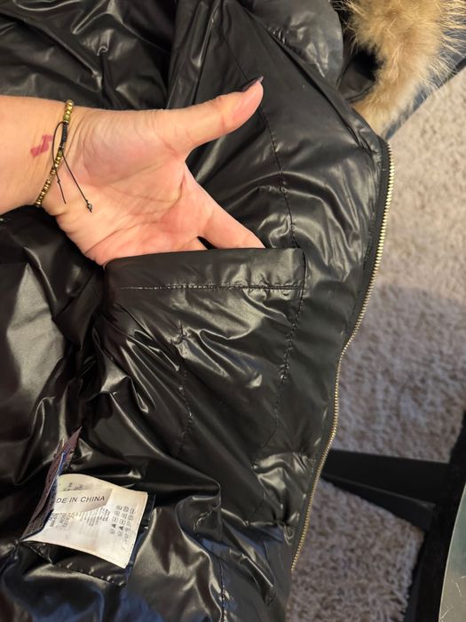 Kurtka z kapturem i futerkiem z Jenota