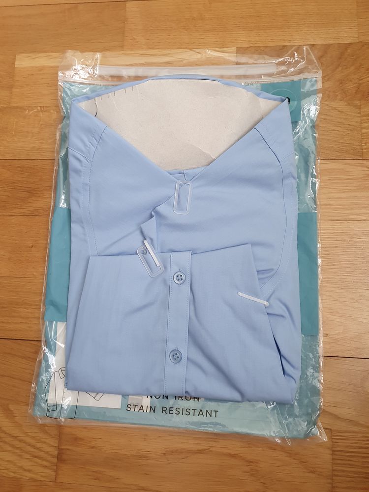 Новая рубашка Marks&Spenser Slim Fit  110-116 см 5-6 л