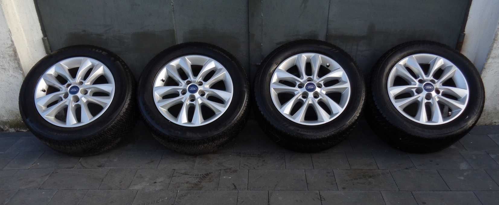 Oryginalne alufelgi FORD Mondeo 16 cali 5x108, VOLVO + opony 2024r