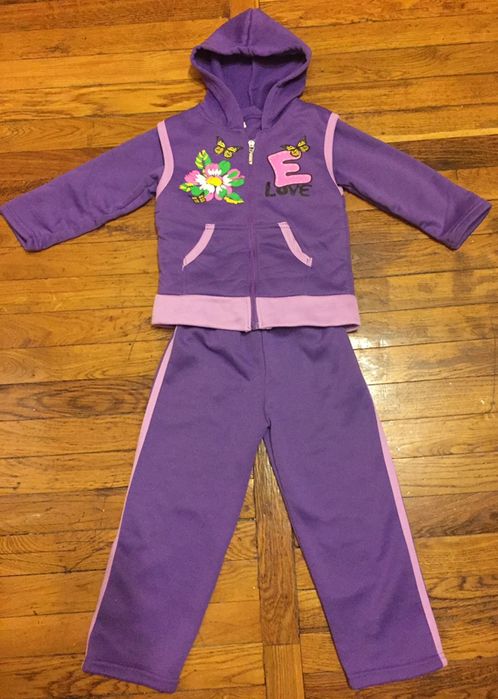 Тепленький костюм костюмик на флісі 3 в 1 для дівчинки Новий