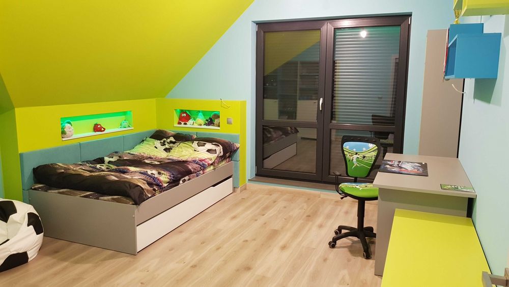 OKAZJA - Komplet mebli młodzieżowych Meblik – kolekcja UNI Fresh