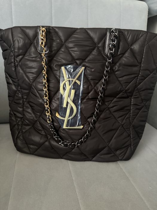 Torebka pikowana czarna