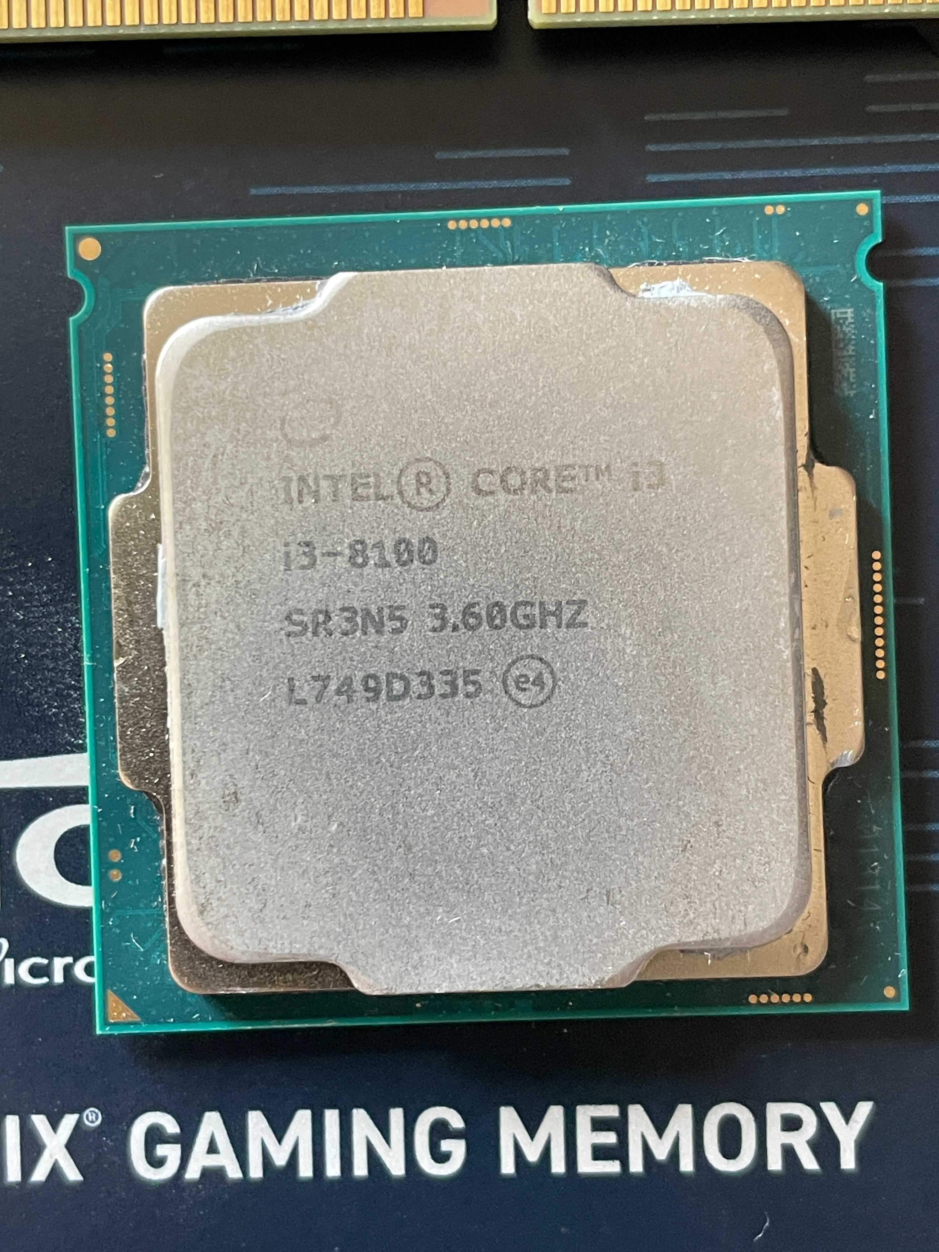 intel i3 8100 + Crucial 16 GB DDR4 2666