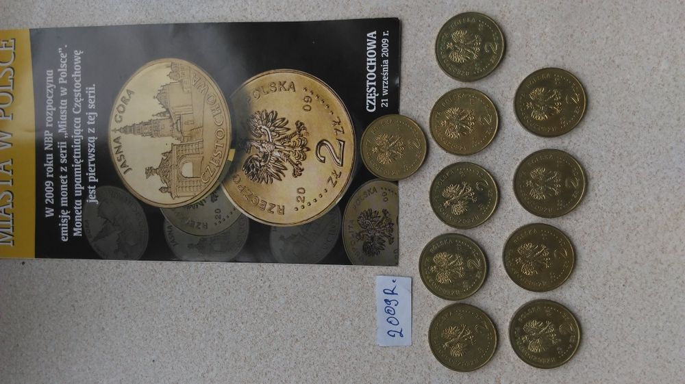 2zł. monety dla kolekcjonera.