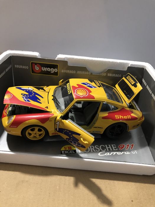 Porsche 911 carrera GT escala 1:18