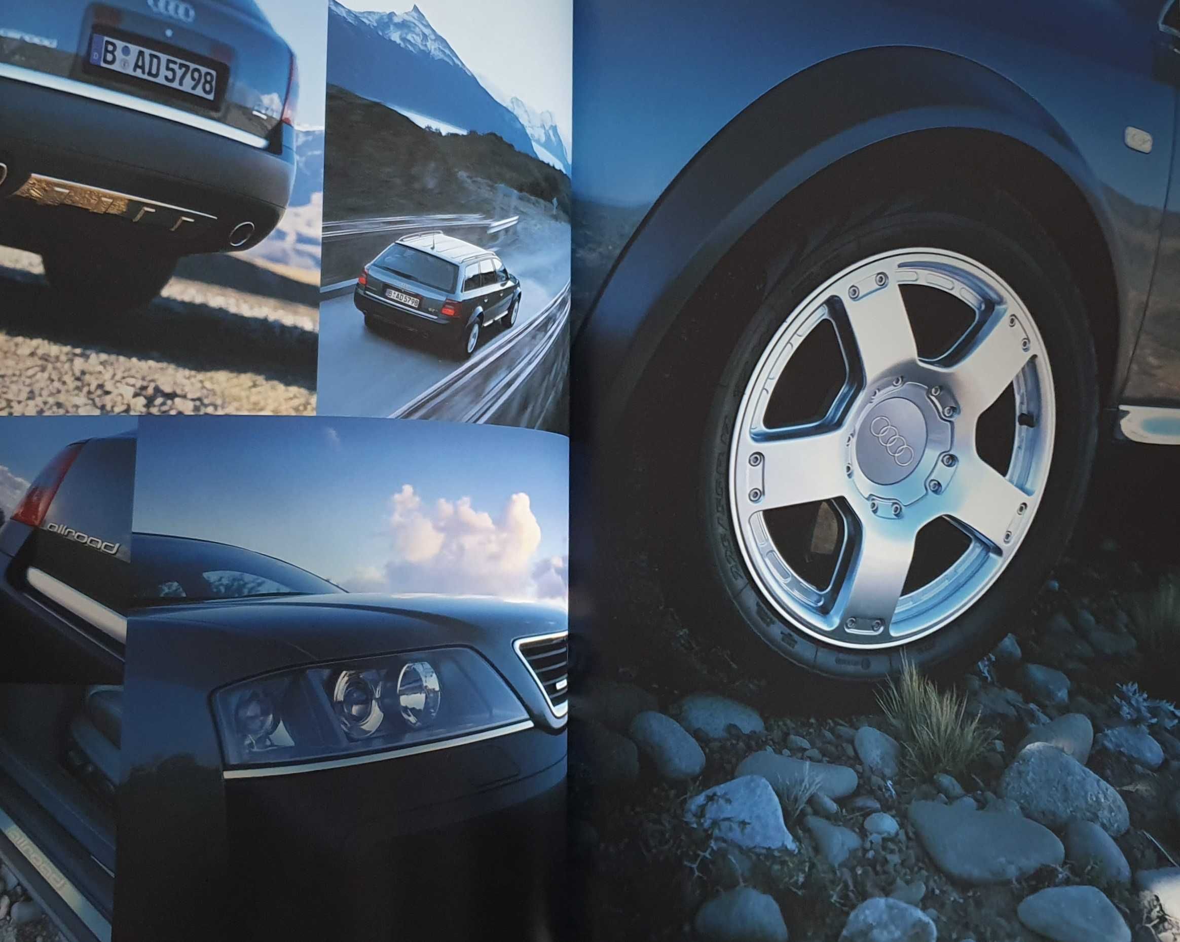 Catálogo do Audi Allroad Quattro - original - Ano 2001/2002
