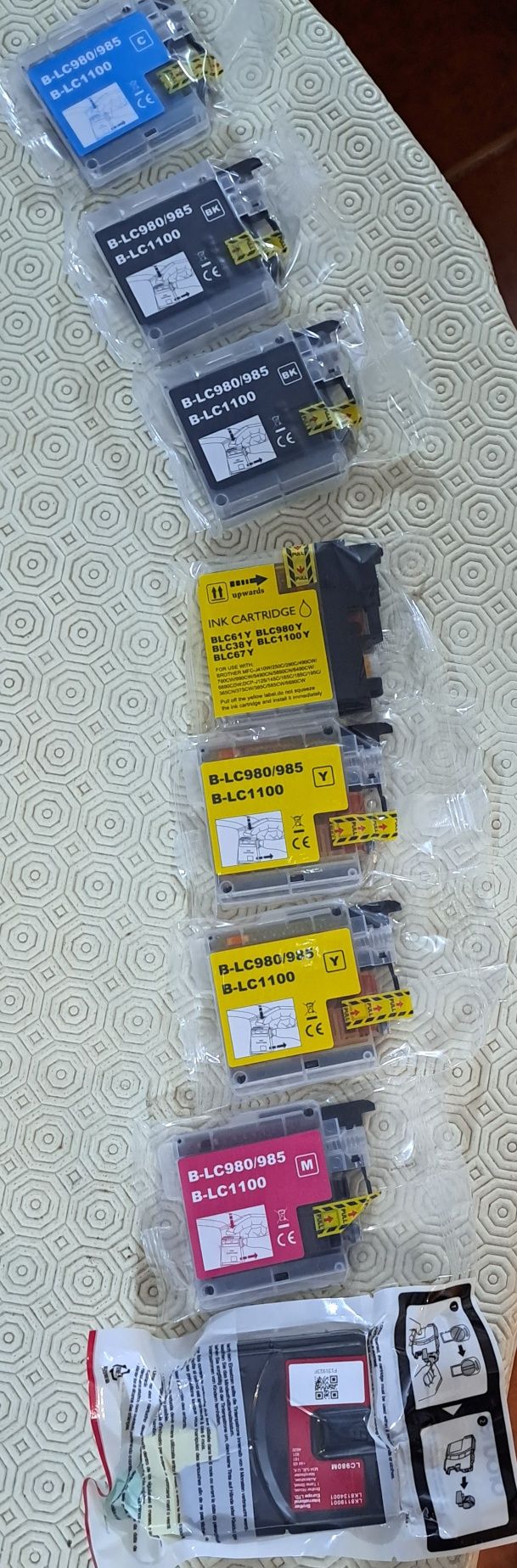 Tinteiros compatíveis com impressora brother
