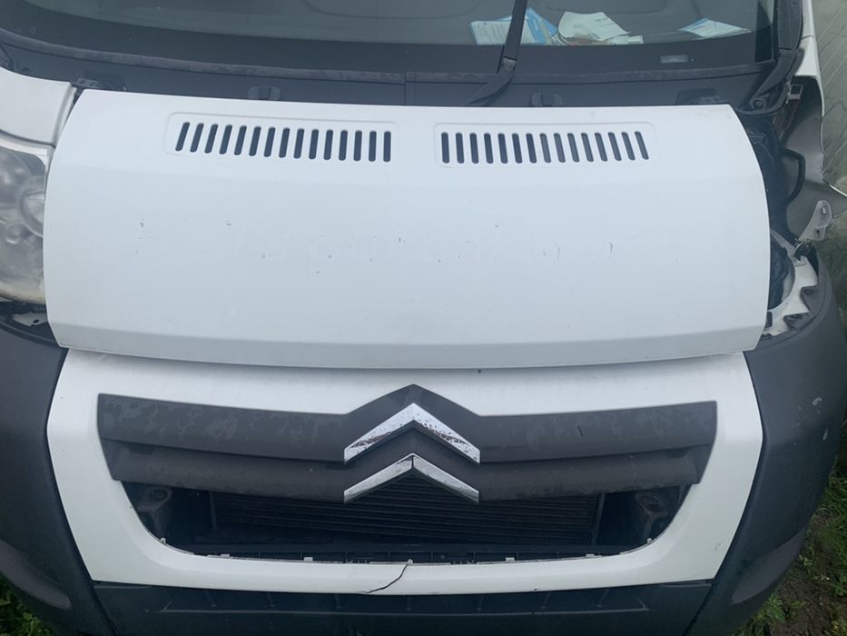 Maska ładna biala boxer Jumper Ducato