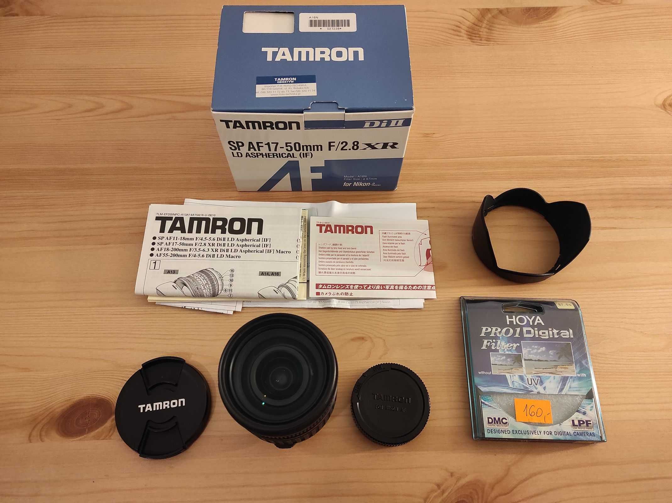 Nikon D200 zestaw – body, lampa, obiektywy, karty pamięci