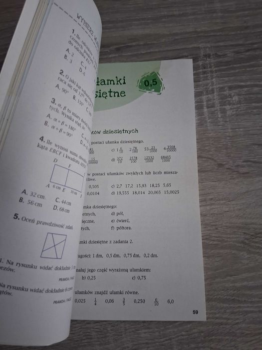 Matematyka 5 z plusem GWO (zbiór zadań)