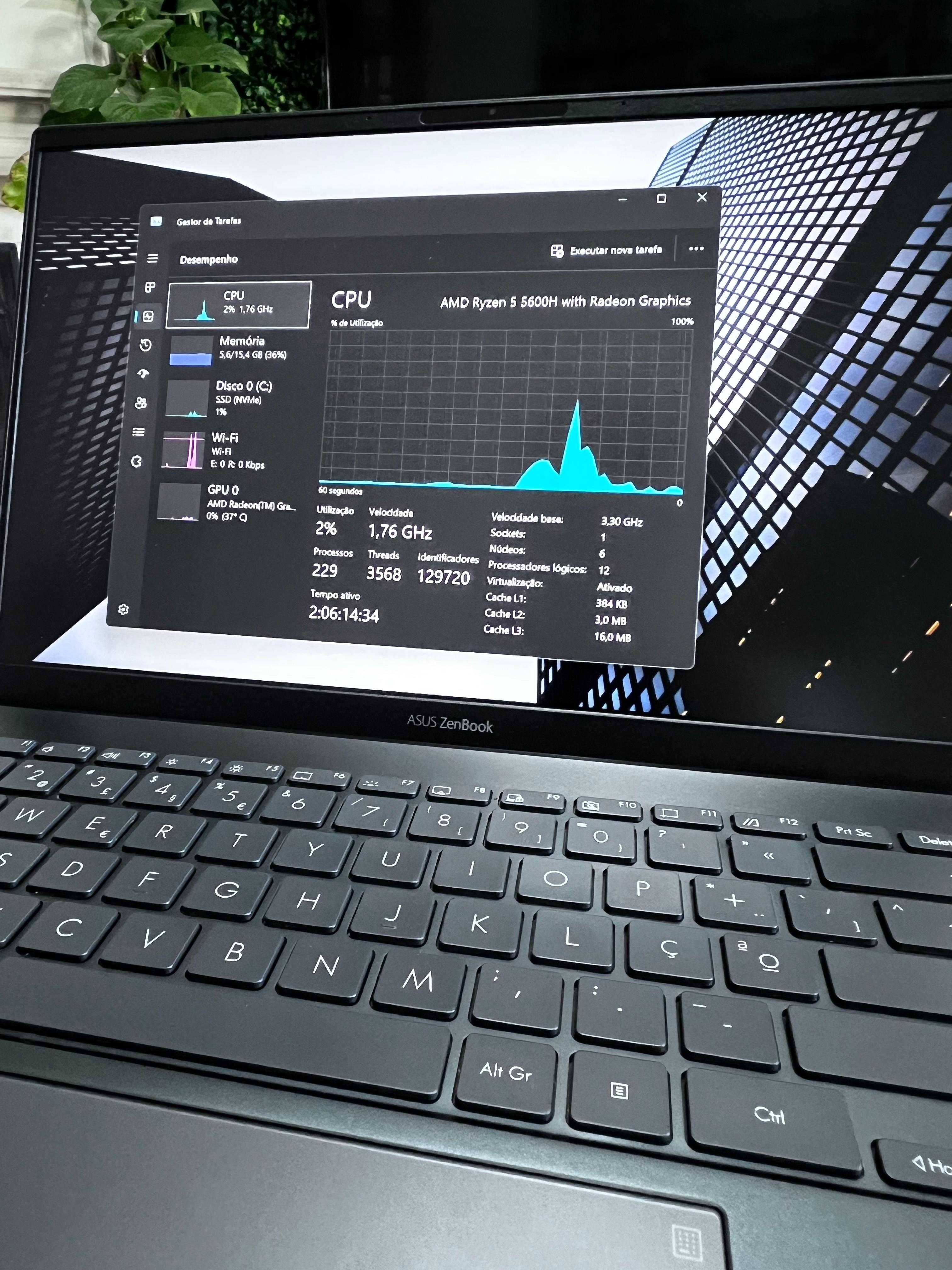 Asus Zenbook Premium | Ecrã OLED | Leve e Potente | Ryzen 5
