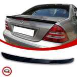Mercedes W203 Lotka Spoiler Dokładka Tylna 2000/2008 Czarny Połysk