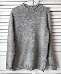 Pull &Bear sweter szary półgolf stójka r S (175)