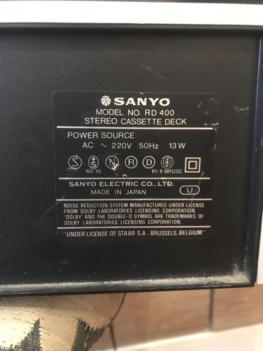 Японский  кассетный  SANYO
