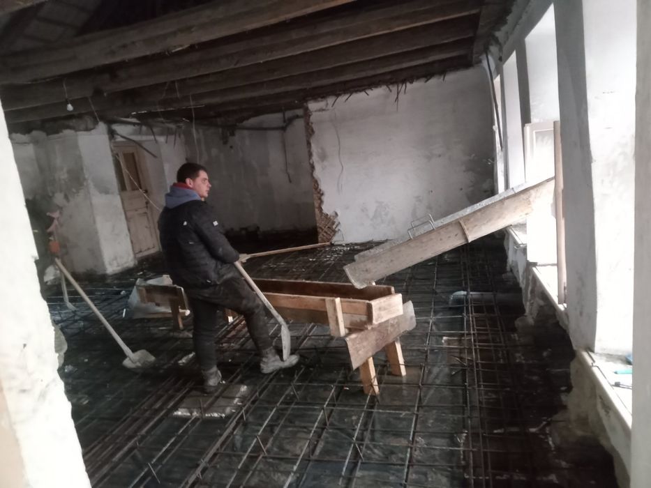 Отмостка, Фундамент, Бетонные работы