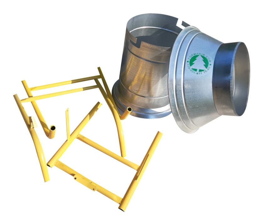 Тонель для упаковки ёлок ф55 см. Туба, Тунель. Пакування сосни