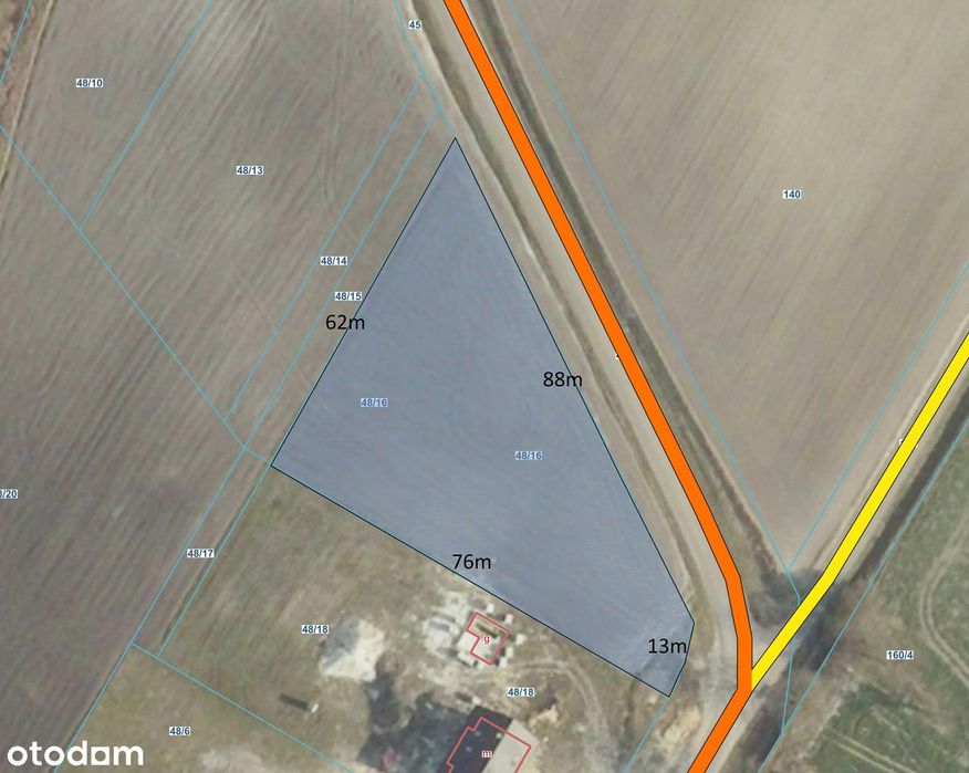 Działka rolna z możliwością zabudowy jednorodzinnej