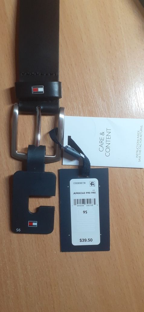 Ремінь Tommy Hilfiger оригінальний, шкіряний