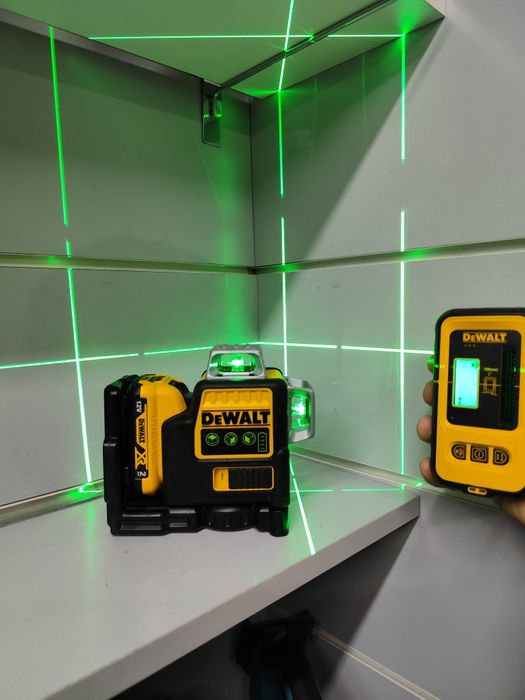 DeWal DW089LG лазер 3D лінійний лазерний рівень Деволт