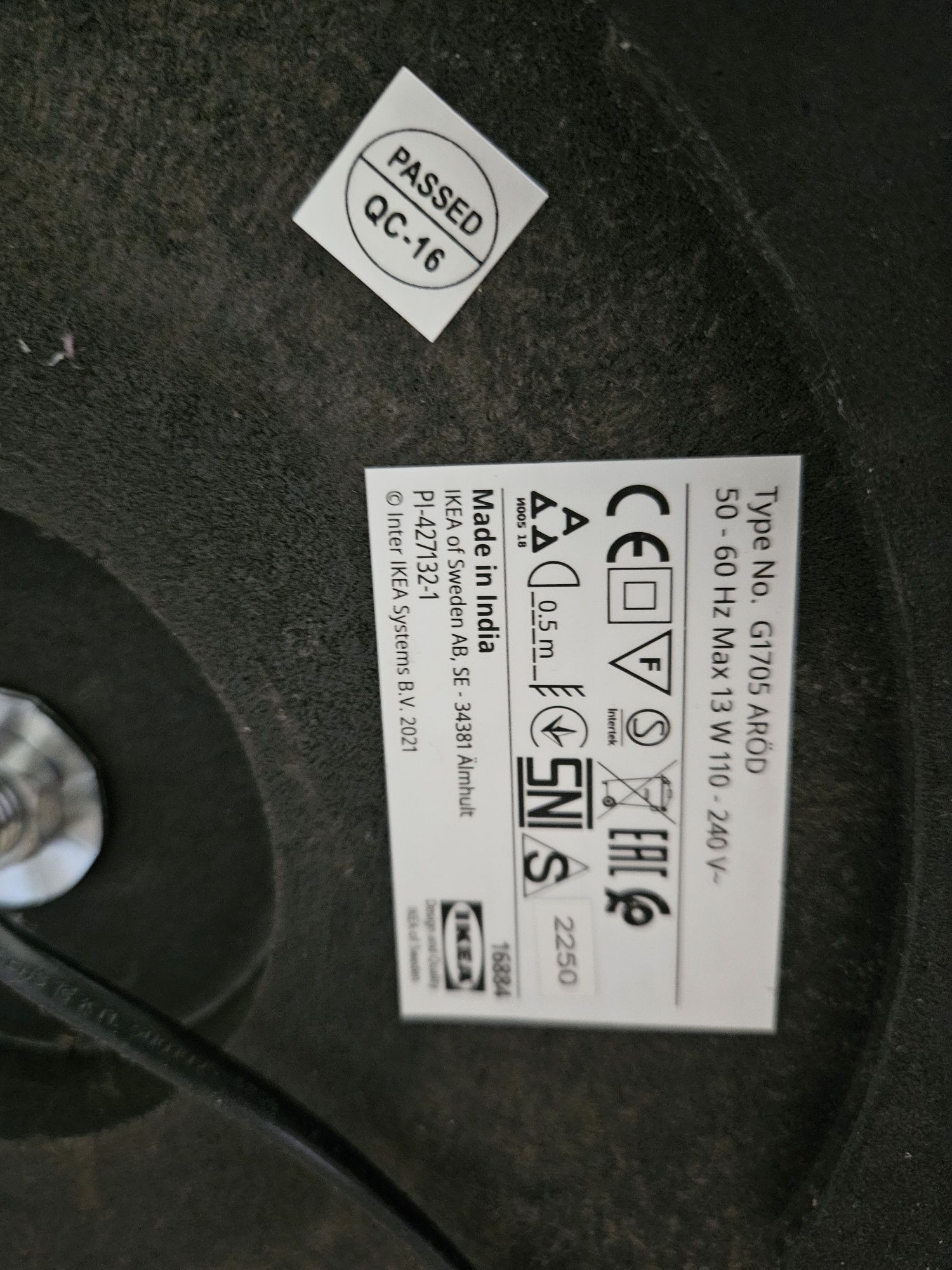 Lampa podłogowa Aröd z Ikea