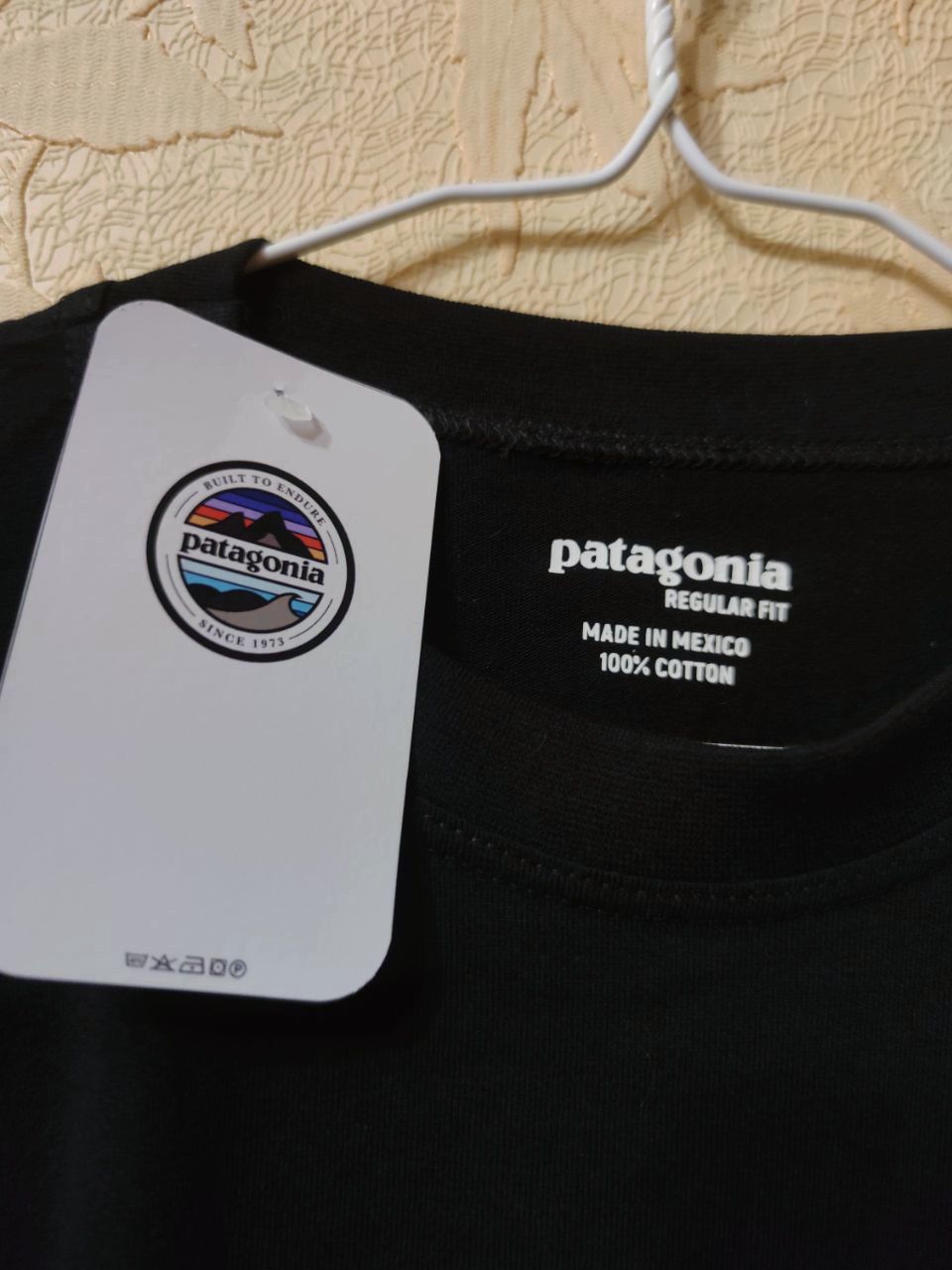 Чорна футболка Patagonia