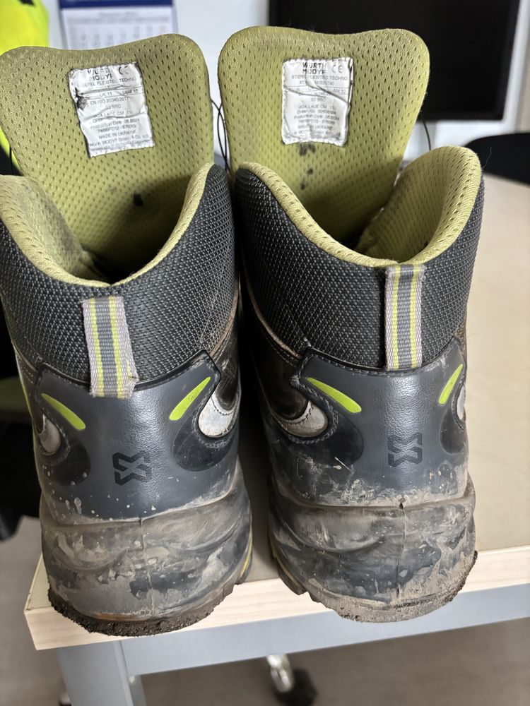 WURTH Buty ochronne s3 za kostkę na budowę TECHNO S3 FLEXITEC®