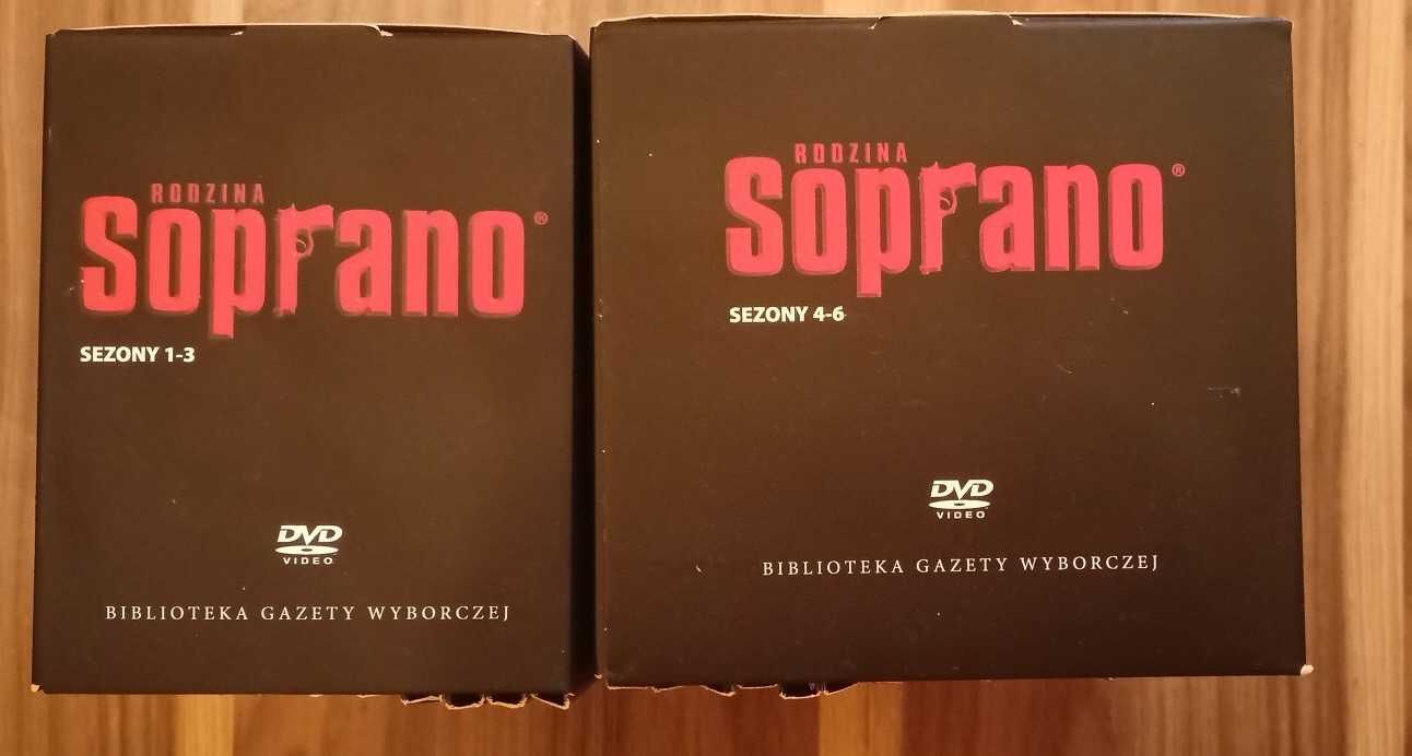 RODZINA SOPRANO Kolekcja DVD [28 DVD] Sezony 1-6 Komplet