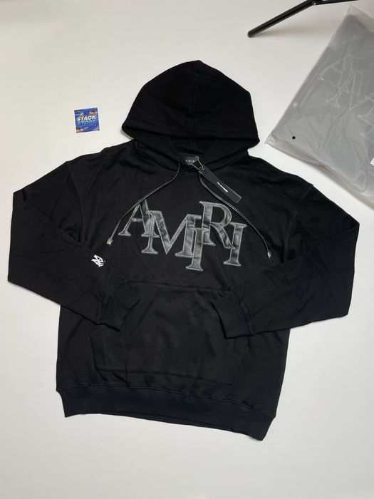 Худи Amiri / S, M, L / Черное худи