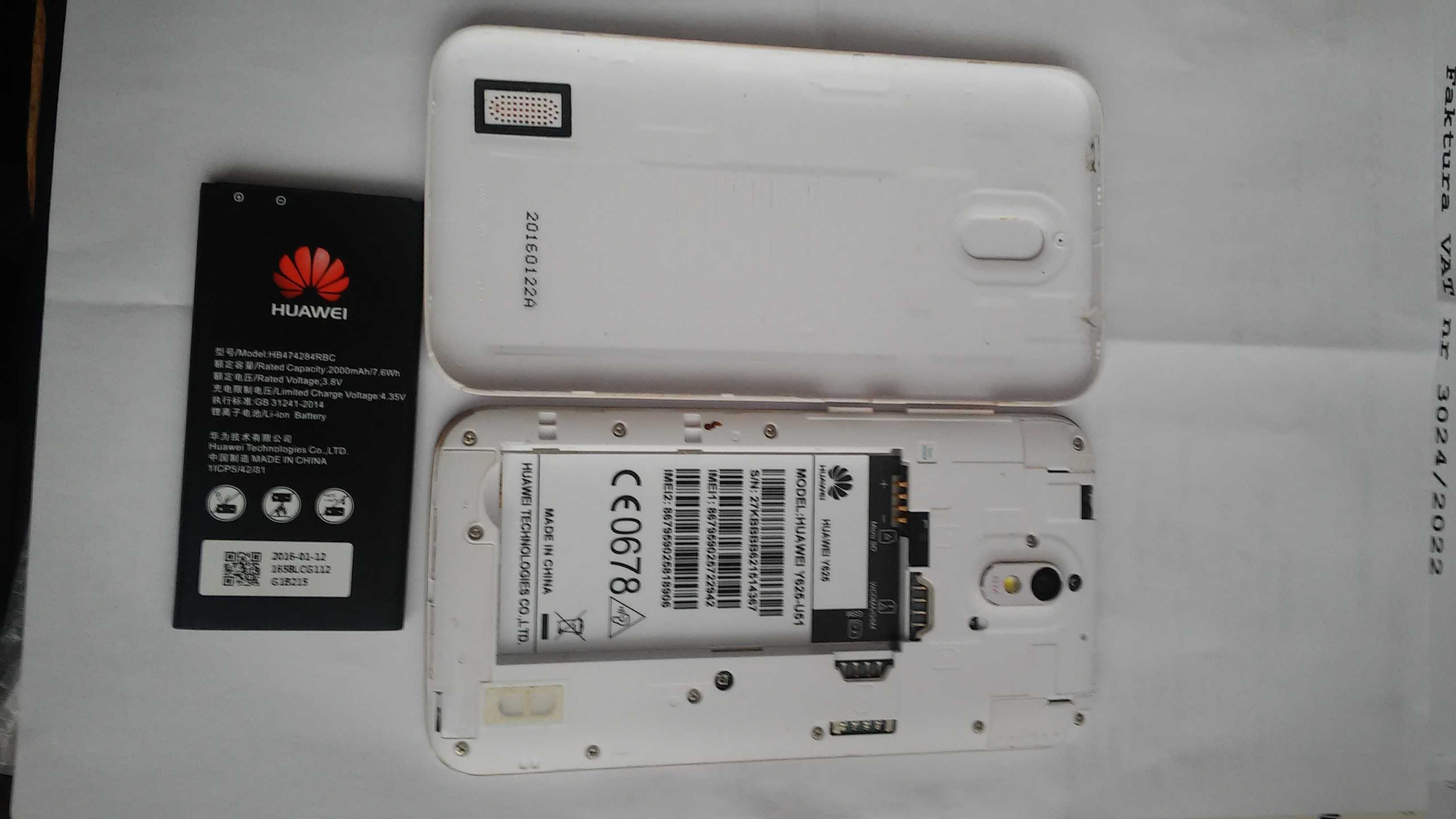 Huawei Ascend Y625 Dual SIM Biały